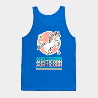 Aunticorn Auntie Gift Tank Top